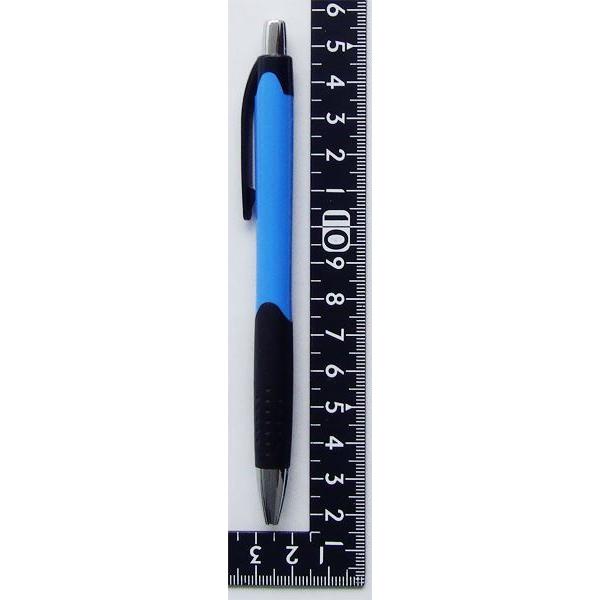 e-writeノック式油性ボールペン 0.7mm 細字 黒 3本入 (100円ショップ