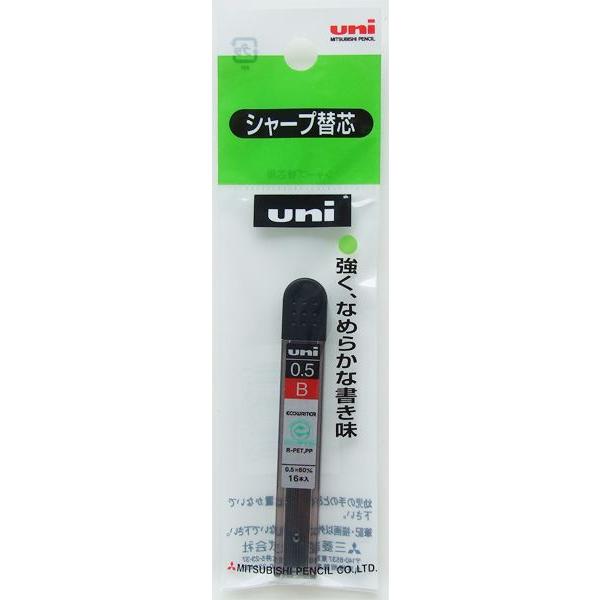 シャープ替芯 ユニ エコライター 0.5 B 16本入 (100円ショップ 100円