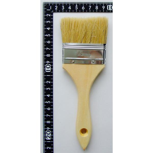 多用途刷毛 ストレートハンドル 大(幅6.5×全長20cm) (100円ショップ 