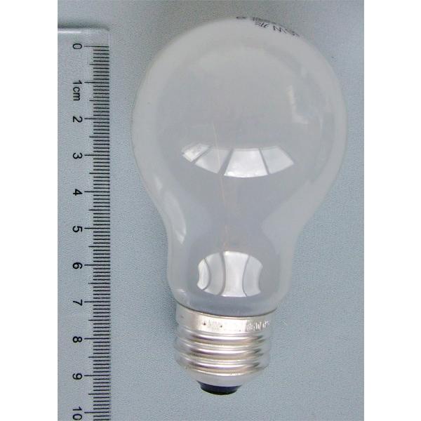 ホワイトシリカ電球 40W 口金E26 (100円ショップ 100円均一 100均一