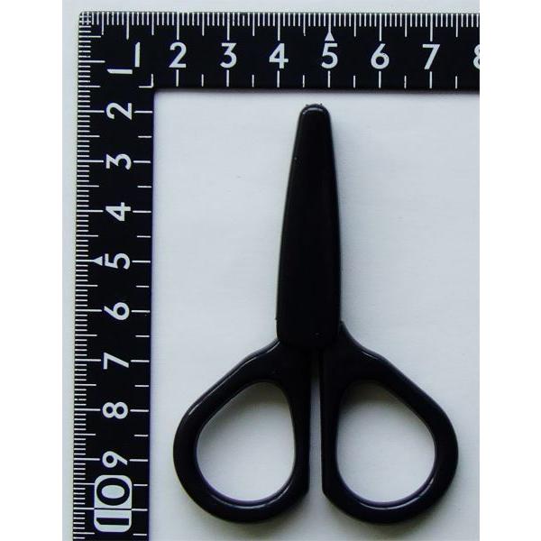 BONIMED アナス マイクロ鋏 8cm ケース付き セーフティハサミ 先端丸形 8cm ケース付 ［色指定不可］ (100円