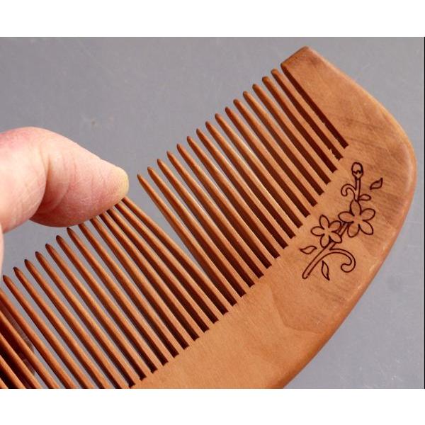 桃の木トキ櫛 (100円ショップ 100円均一 100均一 100均) : 100円雑貨