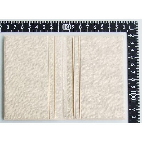 4ポケット薄型ソフトPVCカードケース レザー調 11.3×8cm ［色指定不可