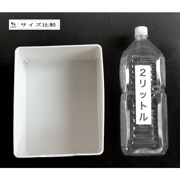 ストレージボックス グレー レギュラー 19.2×25.5×高さ10.9cm : 100円