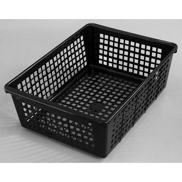 A4スタッキングバスケット ブラック : 100円雑貨&日用品卸-BABABA