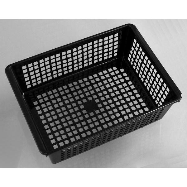 A4スタッキングバスケット ブラック : 100円雑貨&日用品卸-BABABA