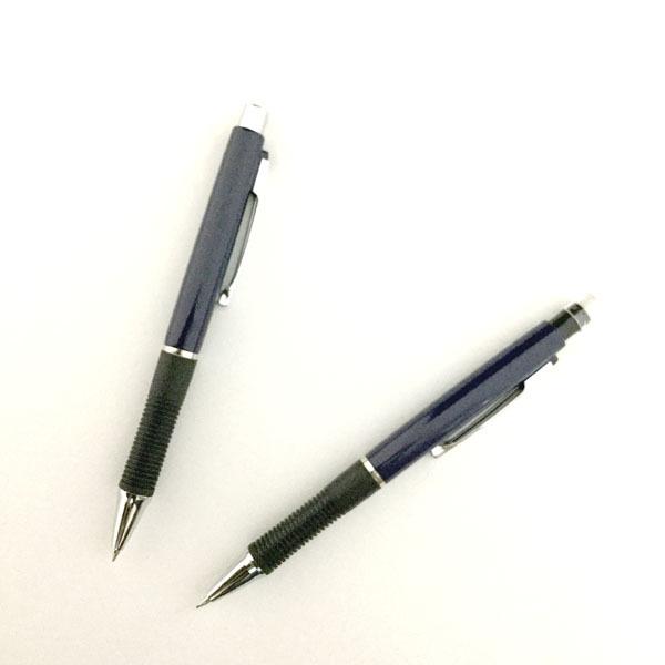 ボールペン＆シャープペン ラバーグリップ付 ［色指定不可］ (100円