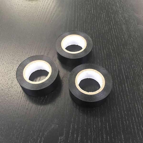 ビニールテープ 黒 幅19mmx長さ10m 3個入 (100円ショップ