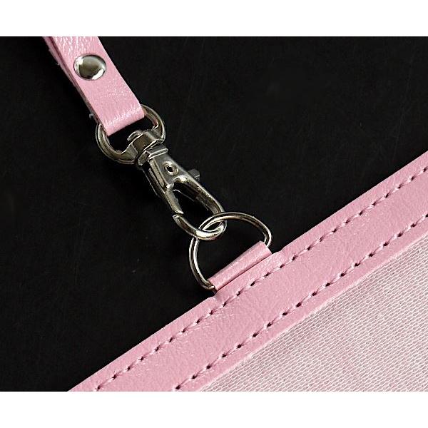 デザイン名札 ストラップ付 ピンク (100円ショップ 100円均一