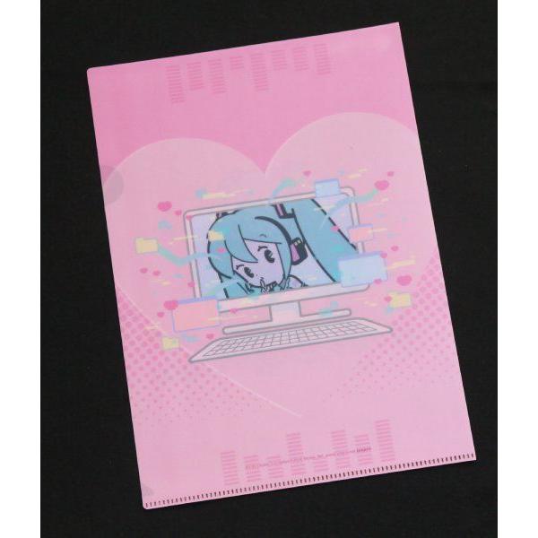初音ミク A4クリアホルダー プチシリーズ ［色柄指定不可］ (100円