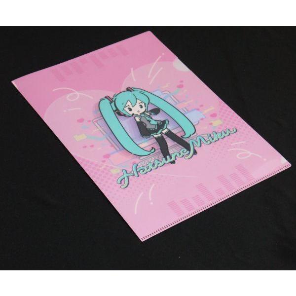 初音ミク A4クリアホルダー プチシリーズ ［色柄指定不可］ (100円