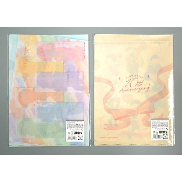 おそ松さん A4クリアホルダー メモ松 31×22cm ［色柄指定不可］ (100円
