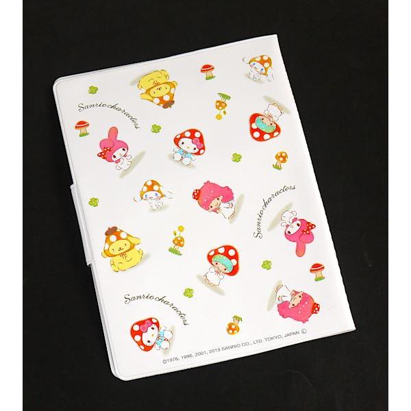 おくすり手帳・診察券ケース サンリオ M/X きのこ 15.5×11.5cm (100円