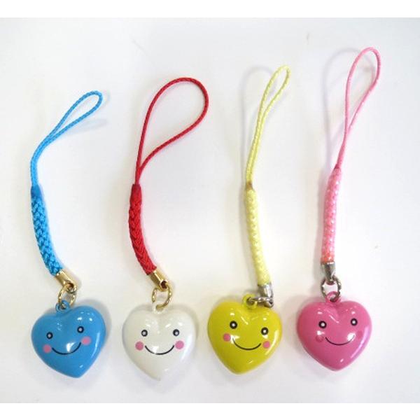 ストラップ 鈴 顔付ハート型 色指定不可 2tgm 100円雑貨 日用品卸 Bababa 通販 Yahoo ショッピング
