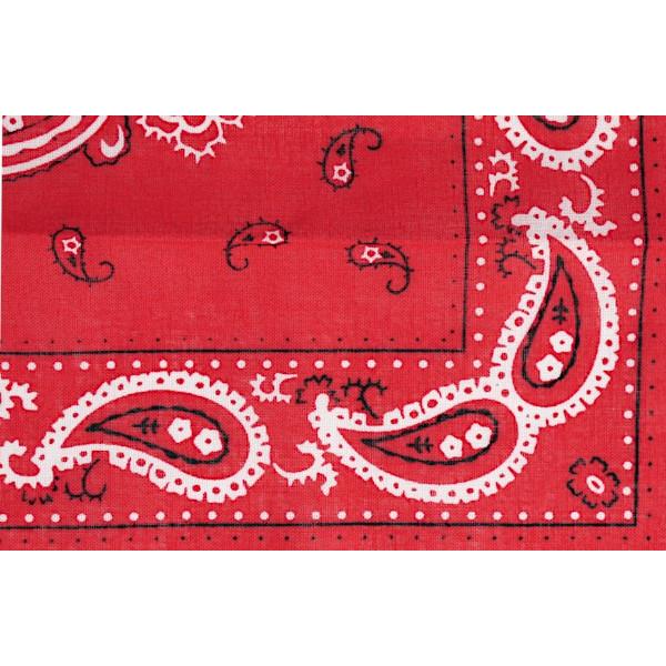 バンダナ ペイズリー柄 赤色 ５４ ５４ｃｍ 2tgm031 100円雑貨 日用品卸 Bababa 通販 Yahoo ショッピング