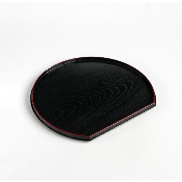 品質検査済 お盆 トレー 半月盆 幅２８ ５ｃｍ