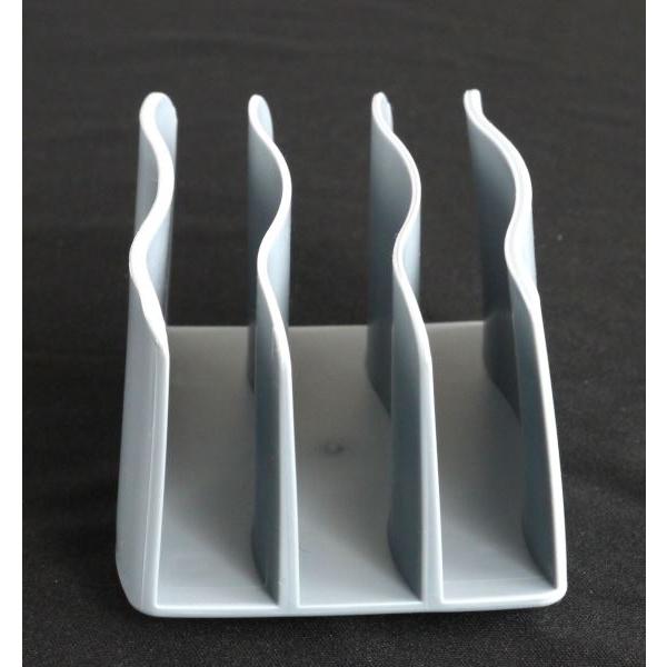 メモスタンド ヌーベ ブルーグレー 7×10×高さ5.5cm (100円ショップ 100