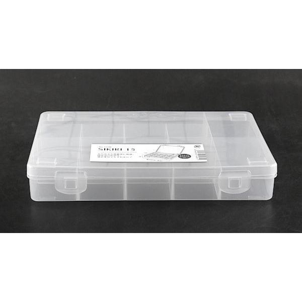 仕切りケース SIKIRI15 23.3×17×高さ3.8cm (100円ショップ 100円均一