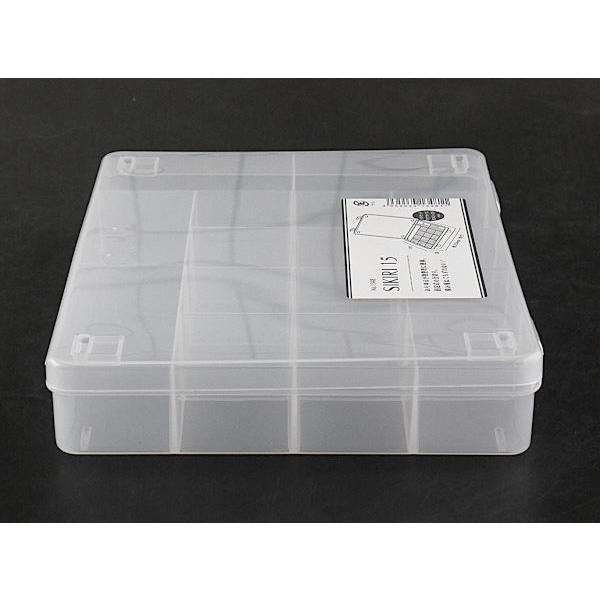 仕切りケース SIKIRI15 23.3×17×高さ3.8cm (100円ショップ 100円均一