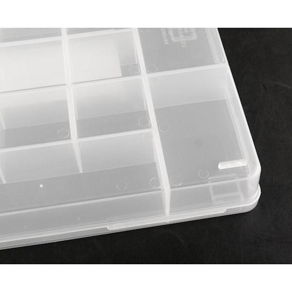 仕切りケース SIKIRI15 23.3×17×高さ3.8cm (100円ショップ 100円均一