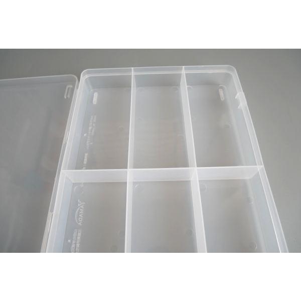 仕切りケース SIKIRI6 23.3×17×高さ3.4cm : 100円雑貨&日用品卸-BABABA