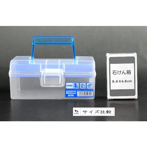 ニュータフボックス ミニ ブルー 17×11×高さ7.7cm : 100円雑貨&日用品