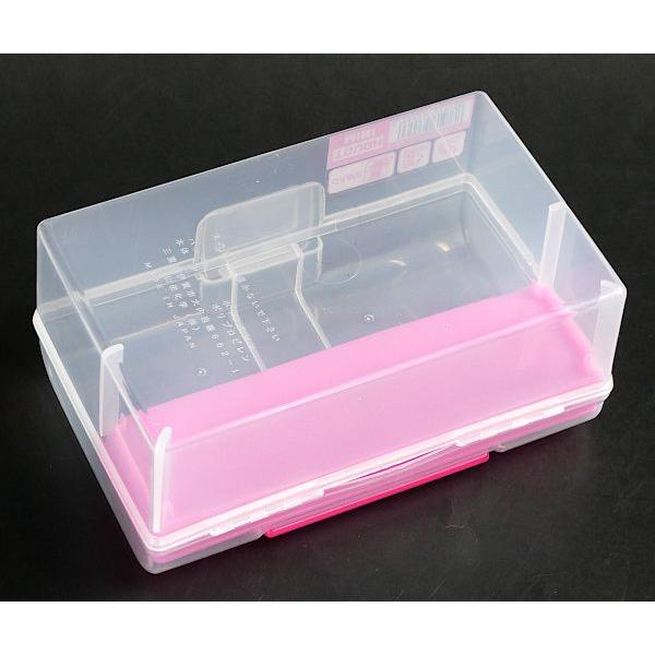 ニュータフボックス ミニ ピンク 17×11×高さ7.7cm : 100円雑貨&日用品