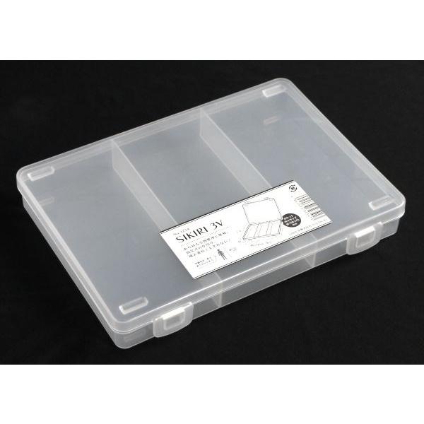 仕切りケース SIKIRI 3V 17×23.3×高さ3.4cm : 100円雑貨&日用品卸