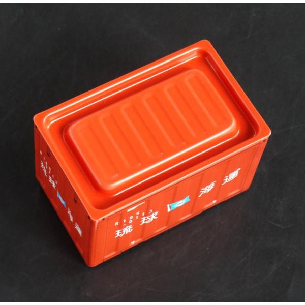 ブリック コンテナ 離島 8×5×高さ5.4cm ［色柄指定不可］ (100円