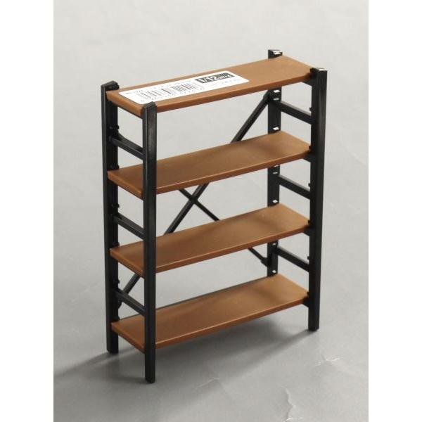 ミニチュア リビングラック 7.5×3.1×高さ10.2cm ［色指定不可］ (100円