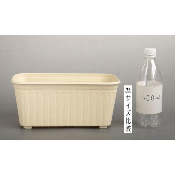 プラチック製ホワイトプランター約100cm ホワイトプランター - 大和プラスチック株式会社