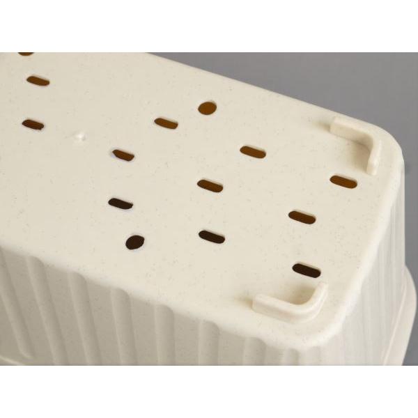 プランター ホワイト 28.5×14×高さ12.8cm (100円ショップ 100円均一