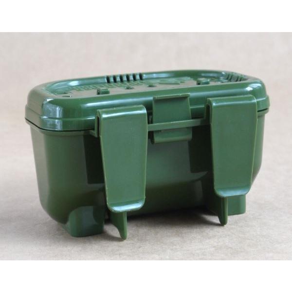 魚エサケース ピンセット付 リボロス 11.4×8.8×高さ6.7cm ［色指定不可