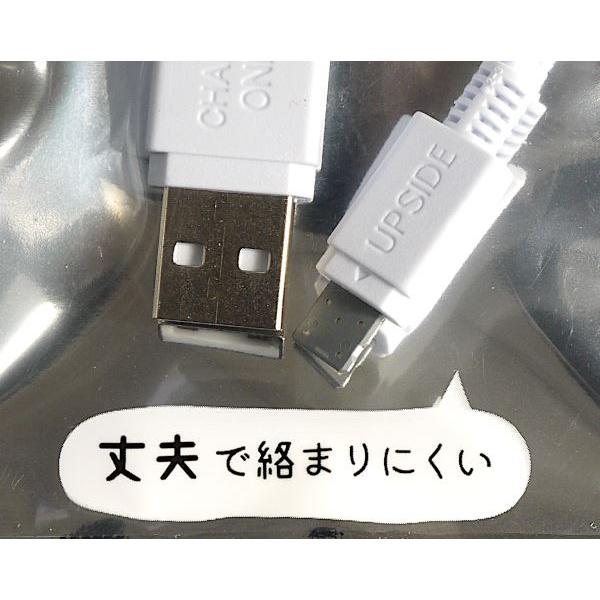 iPhone用充電ケーブル メッシュタイプ ケーブル長10cm ［色指定不可