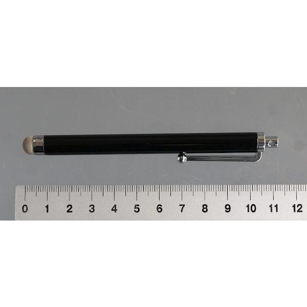 磁石付きタッチペン クリップ付 11.2cm ［色指定不可］ : 100円雑貨