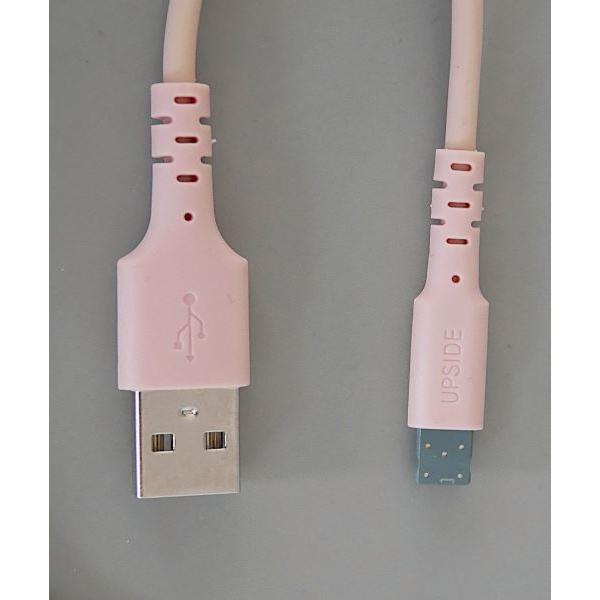iPhone用充電ケーブル やわらかタイプ くすみカラー ケーブル長50cm