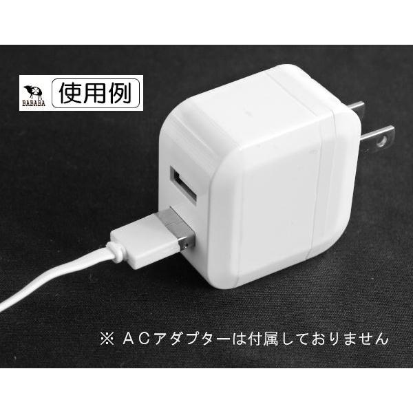 ライトニング充電専用リールケーブル ケーブル長70cm スタンド付き