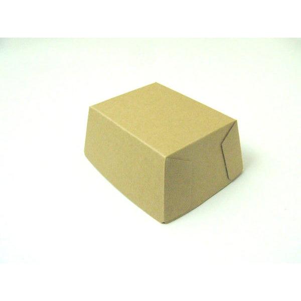 パウンドケーキ型 Sサイズ 4枚入 ナチュラルブラウン (100円ショップ