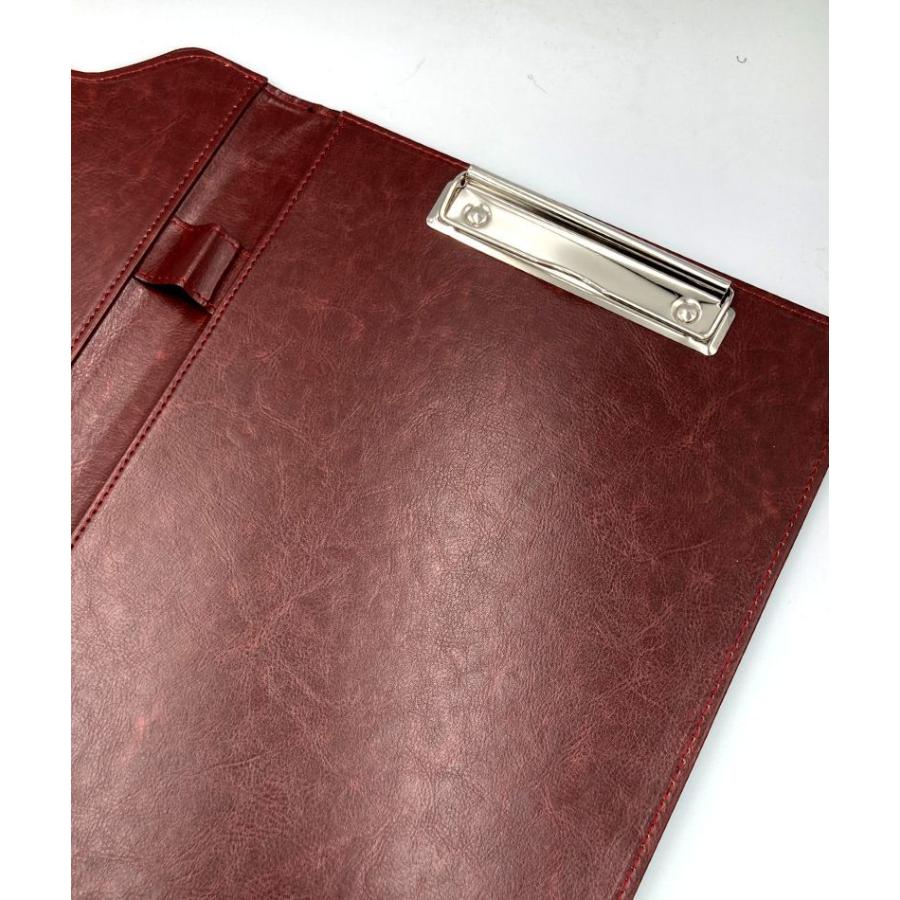 バインダーファイル クリップボード 名入れ a4サイズ おしゃれ 二