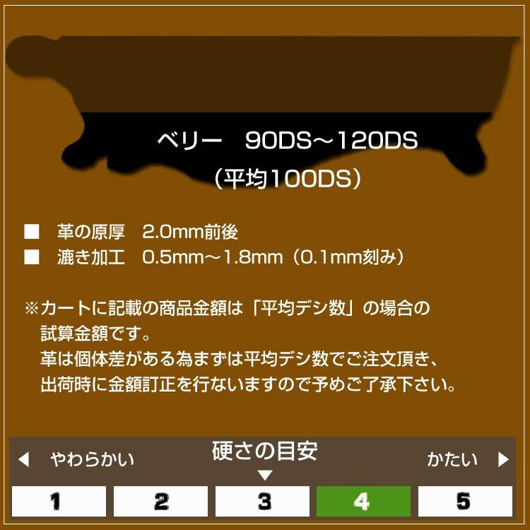 革 半裁革 イタリアンオイル イタリアンレザー　レッド 漉き加工可能 @143円/DS レザークラフトキット 【クレージング】