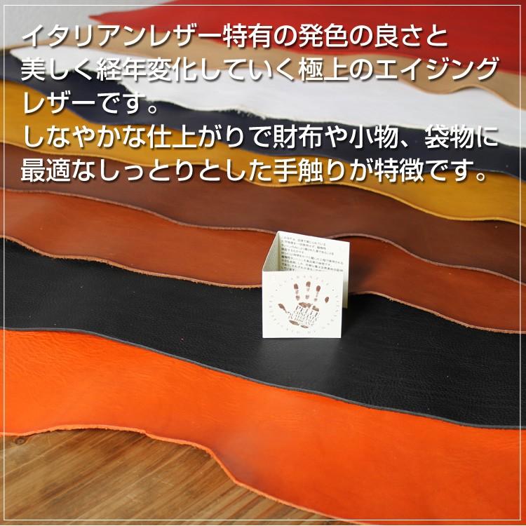レザークラフト 革 ヌメ革 DIY 手芸 半裁革 イタリアソフトヌメ 