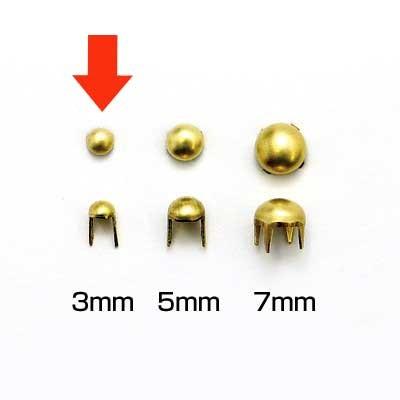 レザークラフト 金具 DIY 手芸 スタッズ スポッツ ラウンドスタッズ 