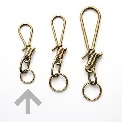 レザークラフト　フック レザークラフト 材料 金具 フック ブラス・釣り針フック S B 1ヶ入