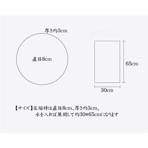 当日発送 タオル 5枚 超大判 圧縮タオル プレスタオル フェイスタオル 防災グッズ 旅行 携帯 業務用 キャンプ 軽量 綿 非常用 防災 アウトドア コイン型｜kawayama-shop｜05