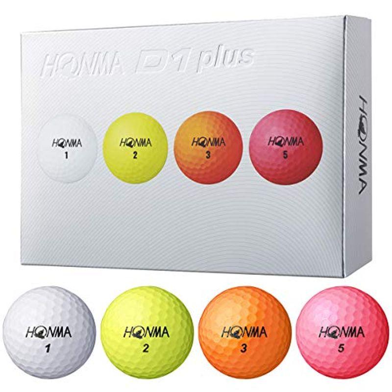 本間ゴルフ HONMA ボール D1 plus ボール 3ダースセット 3ダース(36個入り) マルチ  :20220916013734-01129:かわずらどうマート 通販 