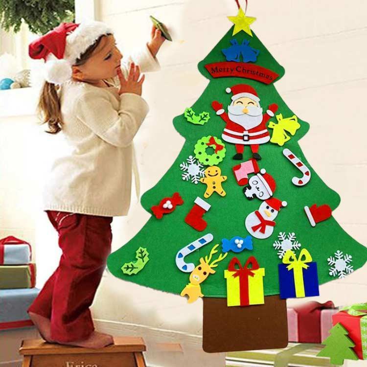 クリスマスツリー DIY サンタクロス フェルト 壁掛け クリスマス飾り