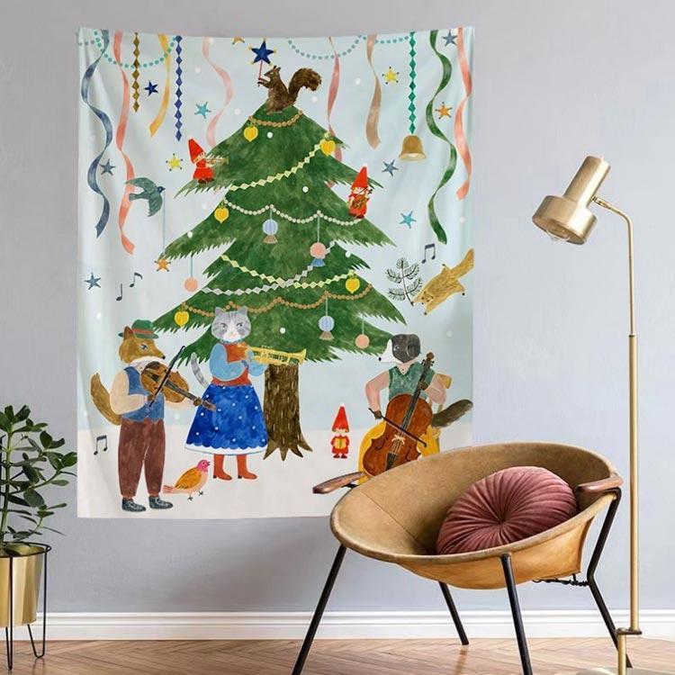 タペストリー クリスマスツリー 壁掛け 北欧 飾り クリスマス 