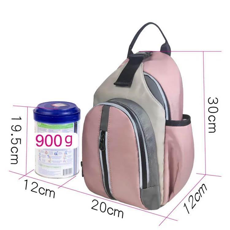 マザーズバッグ ヒップシート ショルダーバッグ 2WAY 2in1 ボディバッグ 大容量 鞄 赤ちゃん 抱っこひも ママバッグ キャリーバッの画像