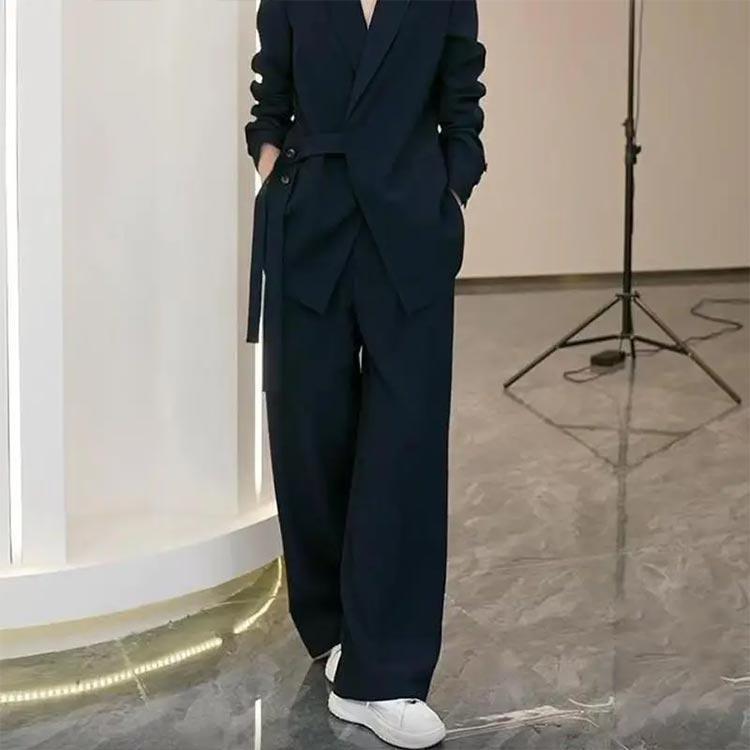 2点セット スーツ レディース パンツスーツ フォーマル ママスーツ 大きいサイズ ジャケット ワイドパンツ 春 秋 フォーマル セレモニースーツ 洗