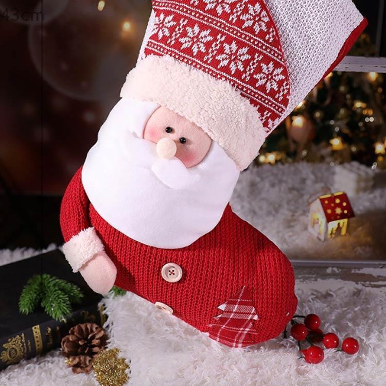 クリスマス 靴下 クリスマスソックス クリスマスツリー 飾り 雪だるま